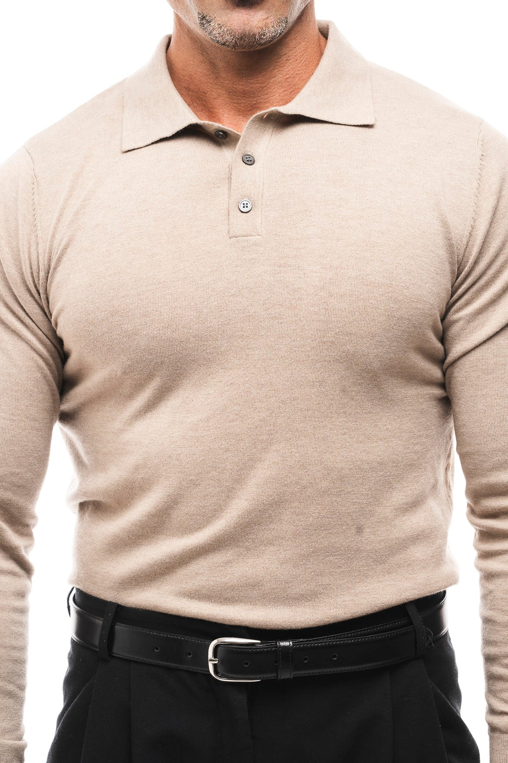 Bruno Valls - TEODORO - Polo de punto manga larga - imagen 6