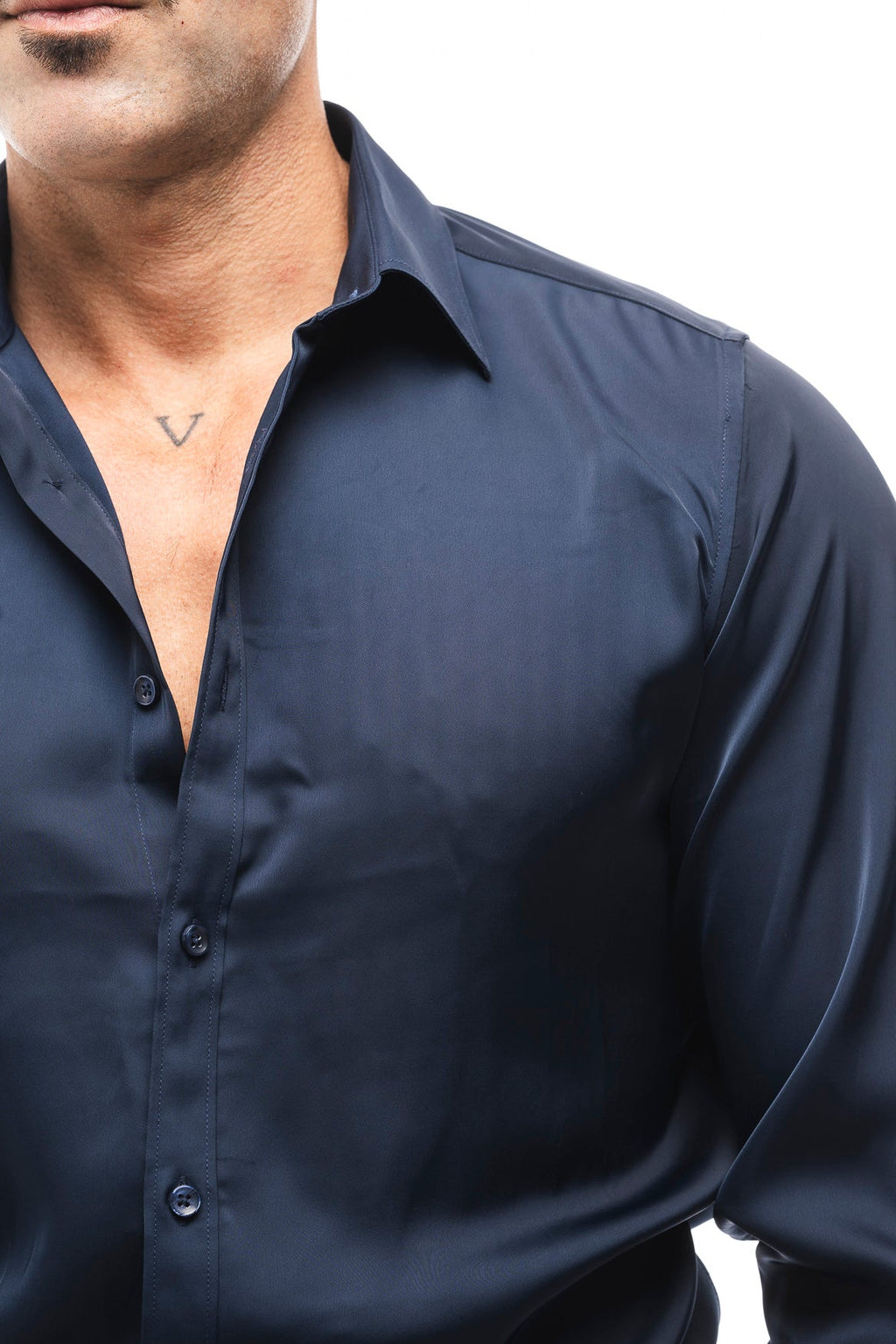 Bruno Valls - LUIS - Camisa efecto seda - imagen 4