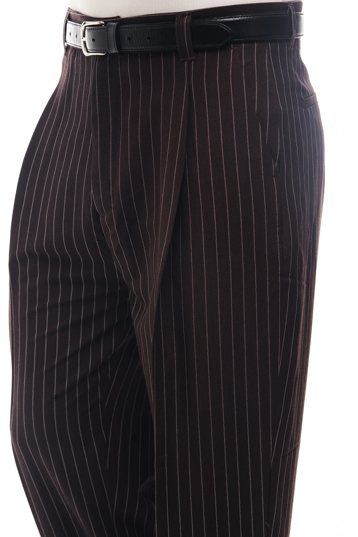 Bruno Valls - PELAYO - Pantalón baggy de raya diplomática - imagen 4