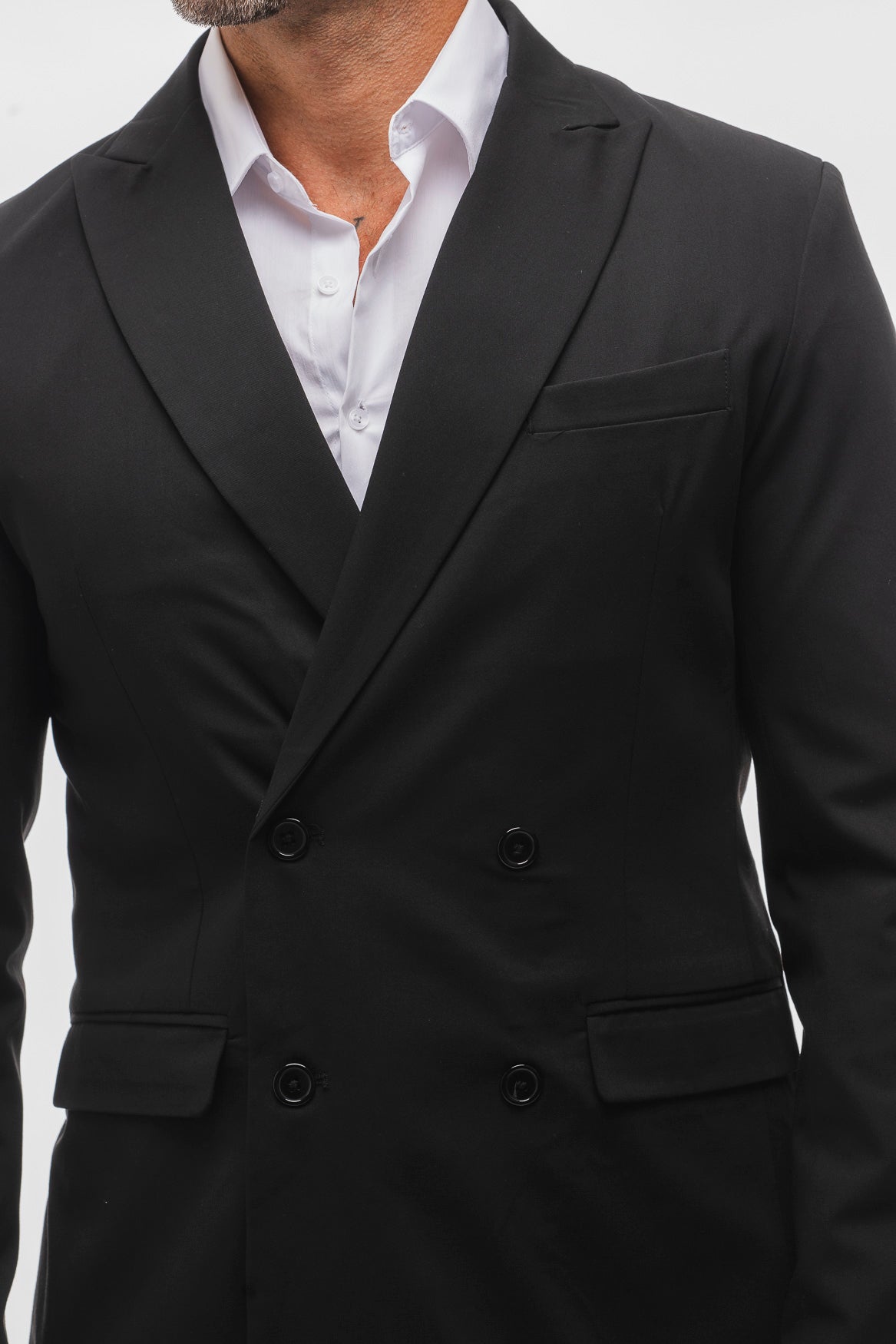 Bruno Valls - EDUARDO - Traje cruzado negro - imagen 6