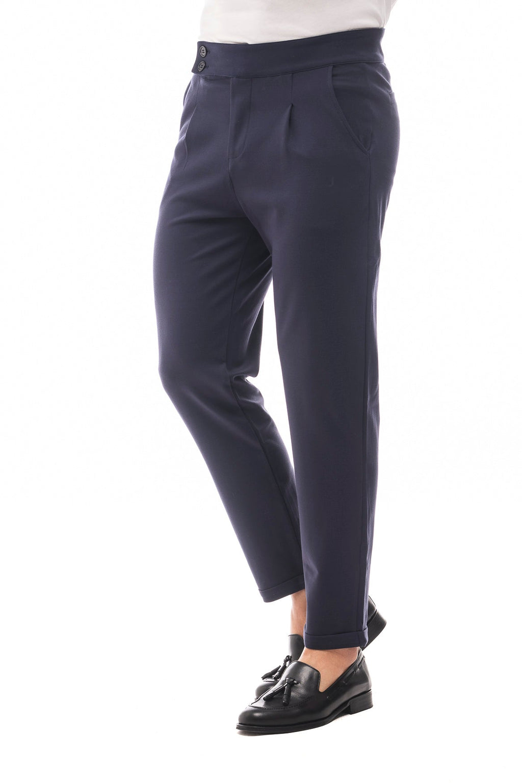Bruno Valls - ANDRÉS - Pantalón de tiro alto - imagen 4