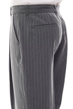 Bruno Valls - PELAYO - Pantalón baggy de raya diplomática - imagen 13