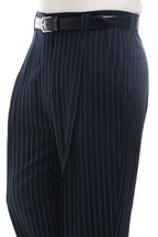Bruno Valls - PELAYO - Pantalón baggy de raya diplomática - imagen 14
