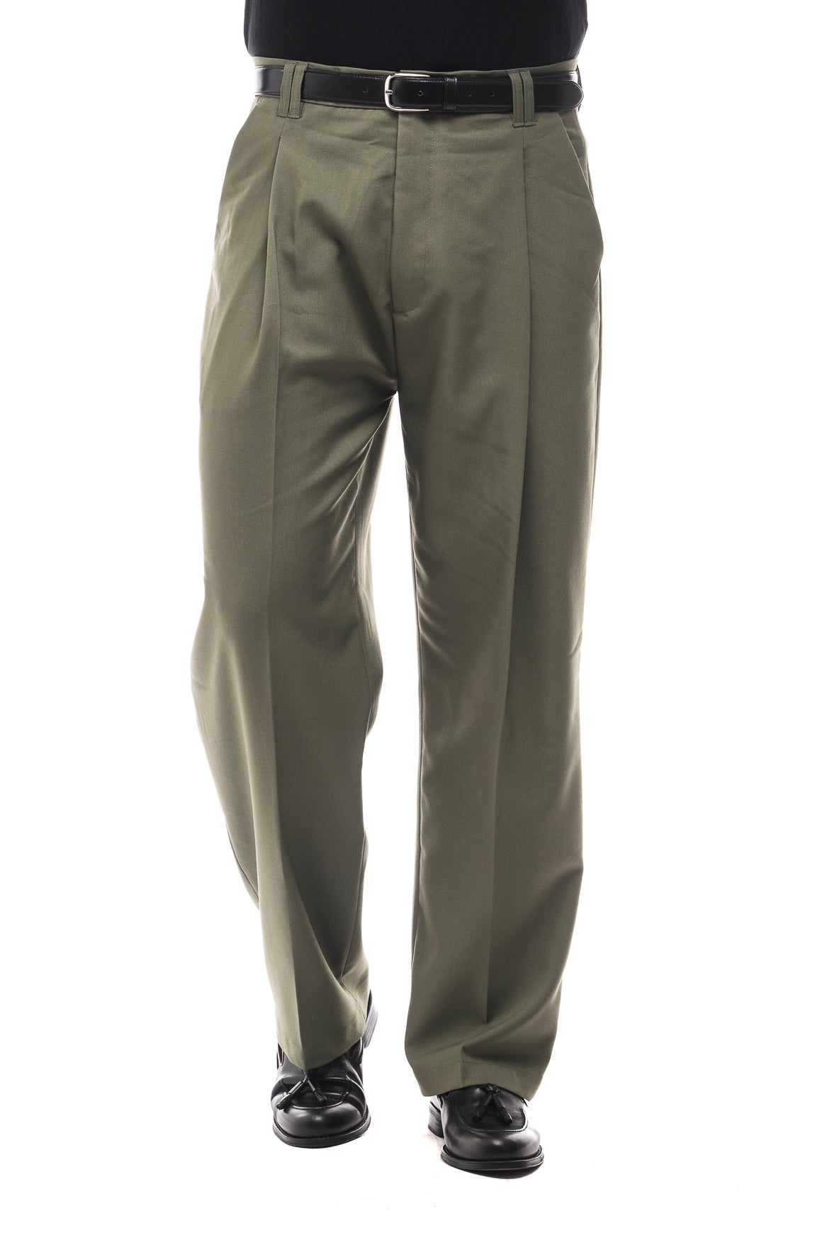 Bruno Valls - DAVID - Pantalón baggy en color verde - imagen 4