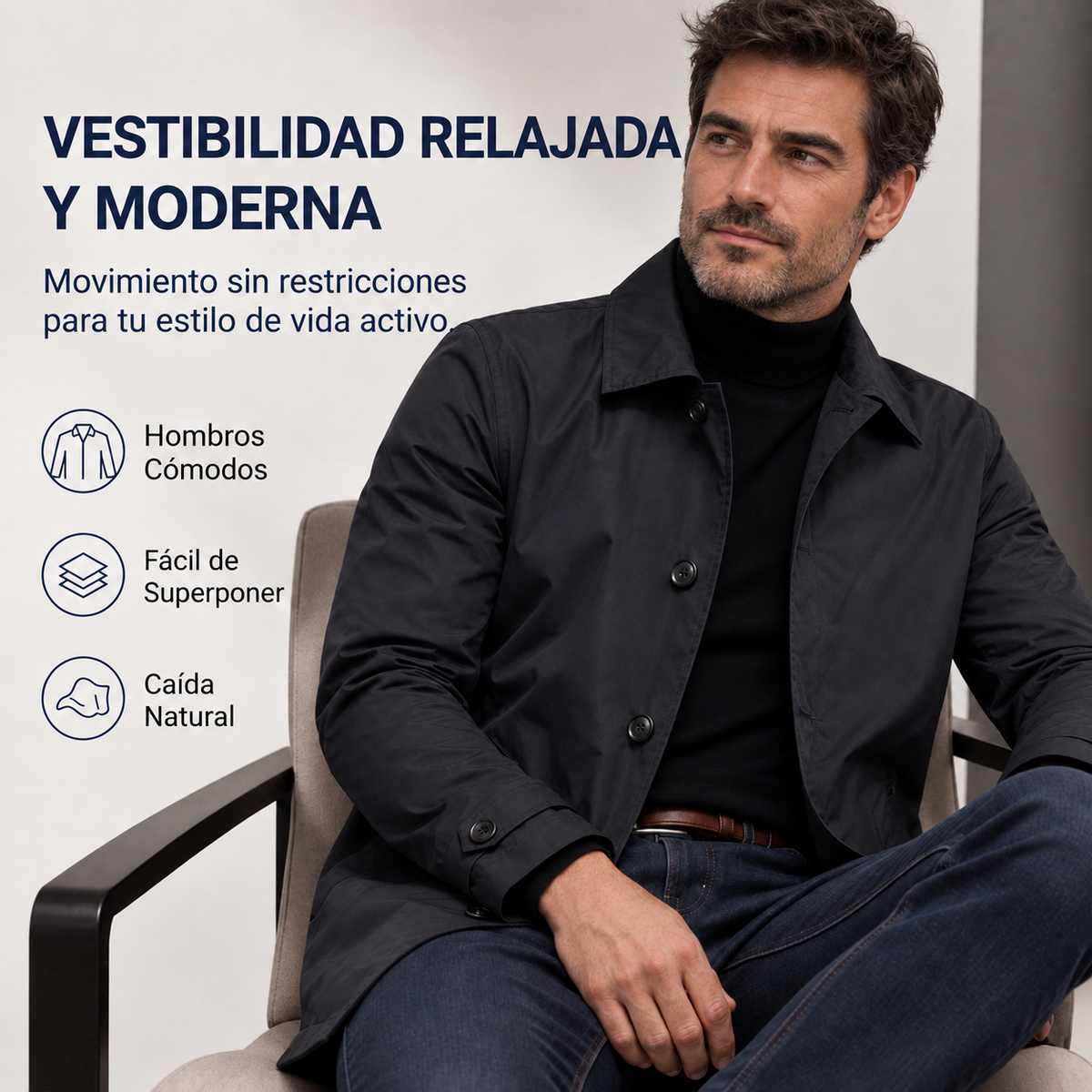 Bruno Valls - GERMÁN - Chaqueta cortavientos técnica impermeable - imagen 2