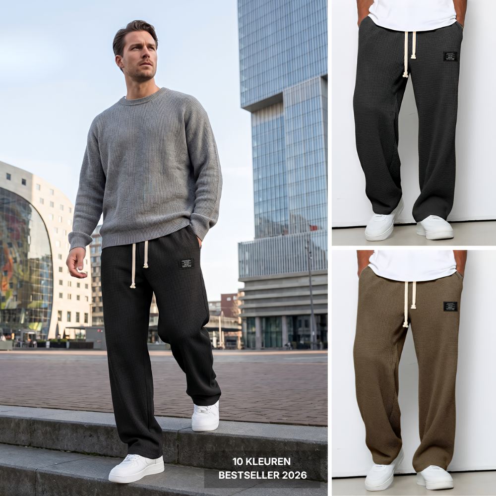 Bruno Valls - IKER - Pantalón ancho de gofre - imagen 12