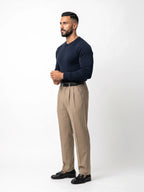 ALBERTO jersey de punto azul marino – vista lateral – Bruno Valls