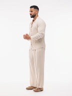 Bruno Valls - ALEJANDRO conjunto de lino beige - imagen 9
