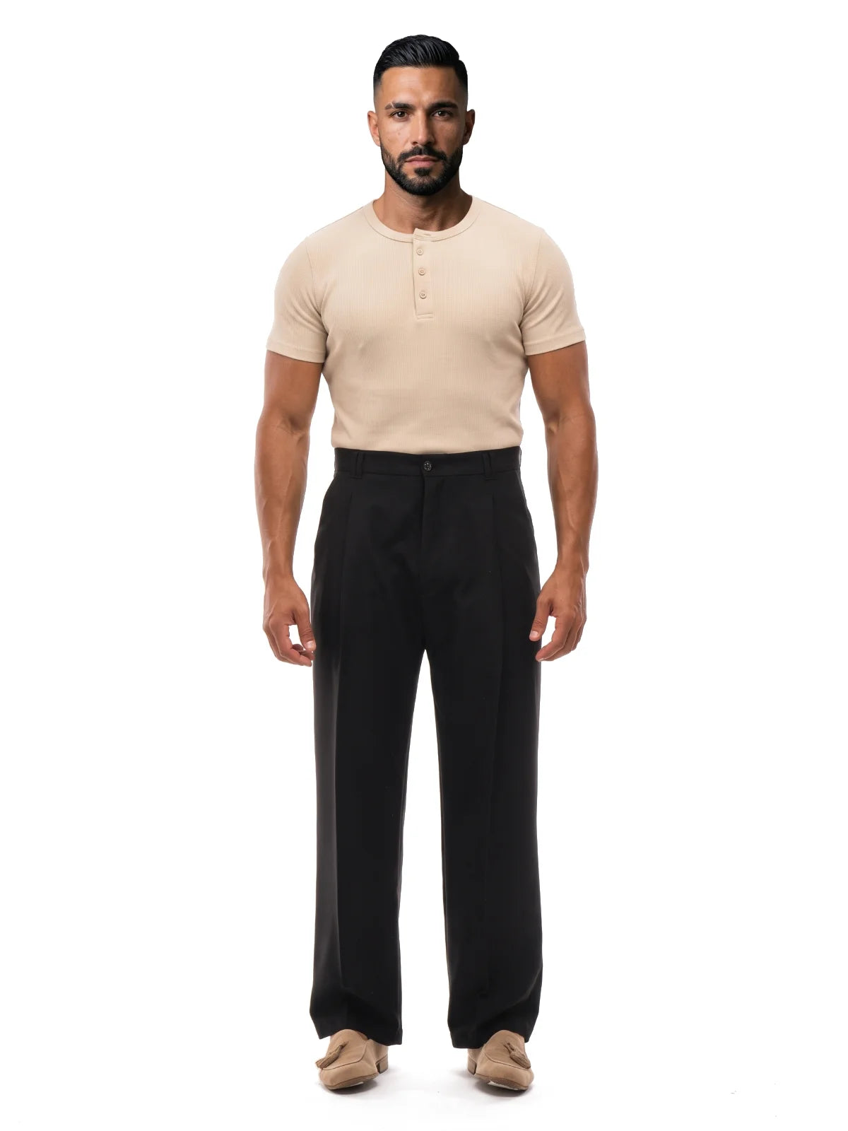 Bruno Valls - DANIEL Camiseta henley canalé - imagen 9
