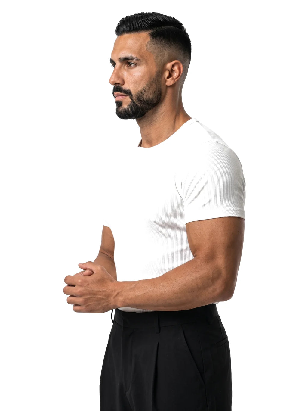 Bruno Valls - DANIEL Camiseta henley canalé - imagen 24