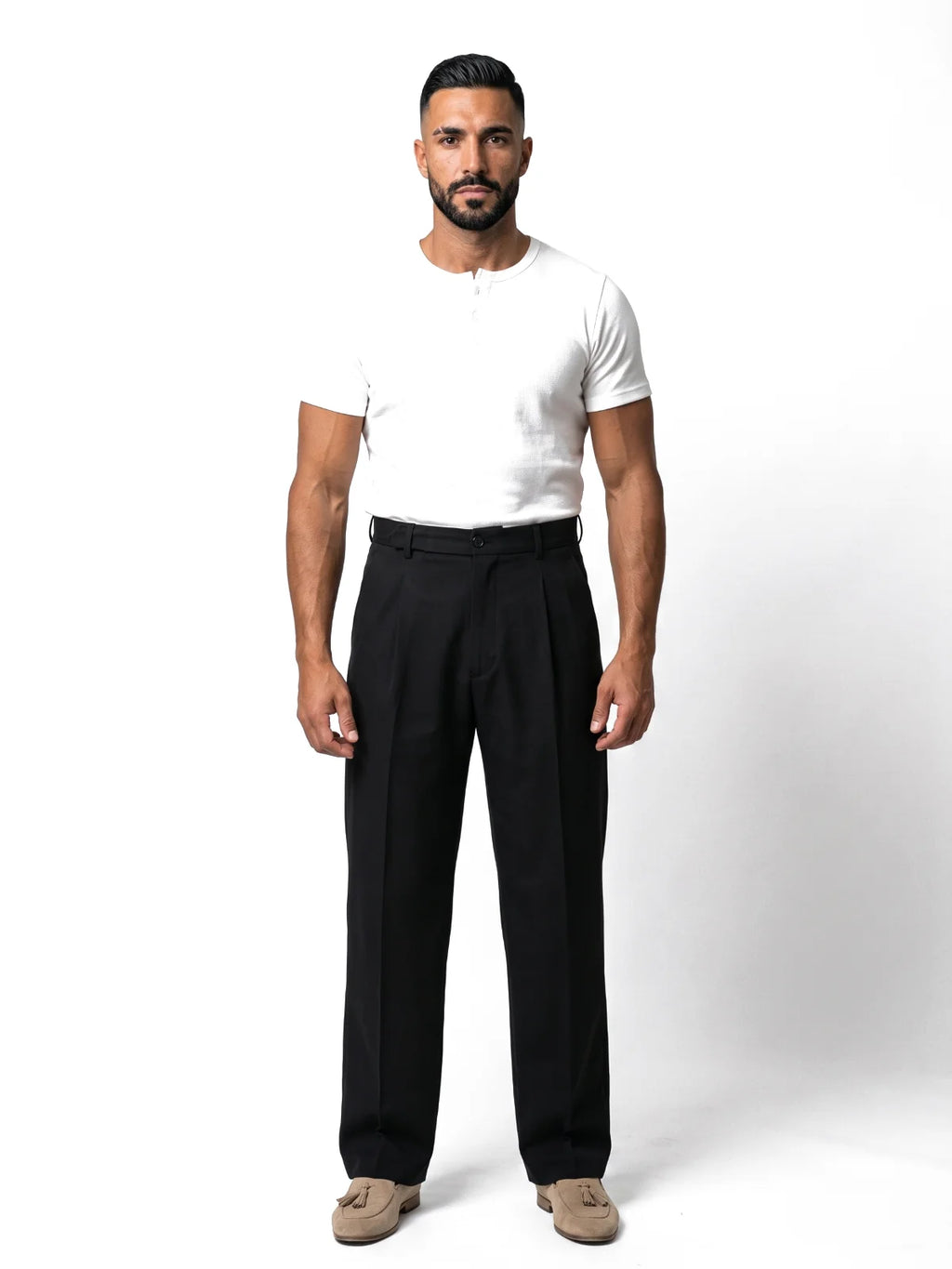 Bruno Valls - DANIEL Camiseta henley canalé - imagen 29
