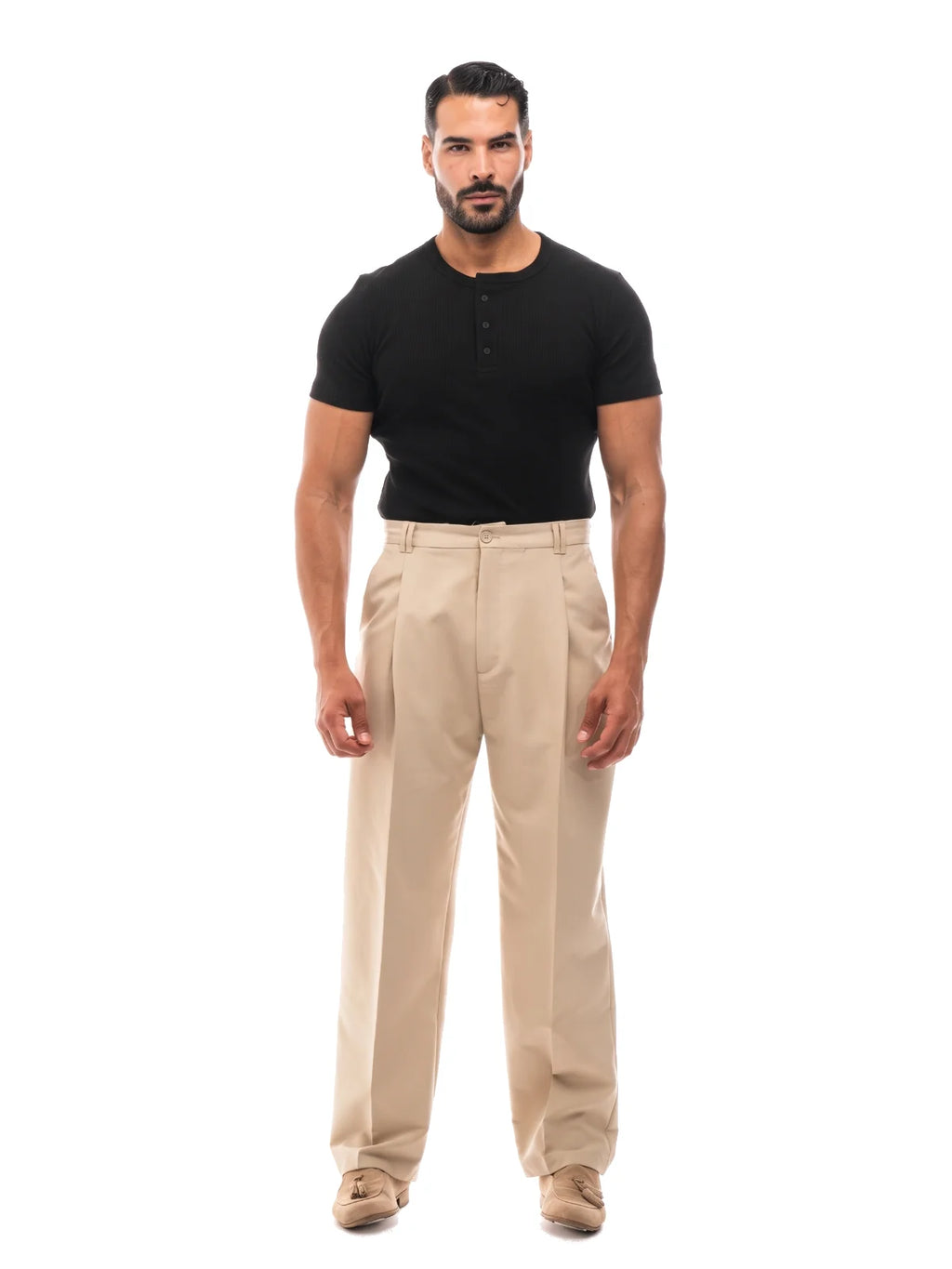 Bruno Valls - DANIEL Camiseta henley canalé - imagen 31