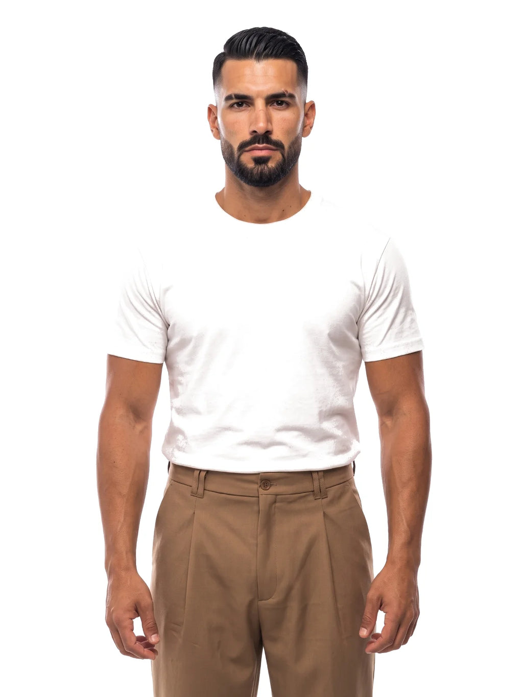 DIEGO pack de 2 camisetas blancas – plano americano – Bruno Valls