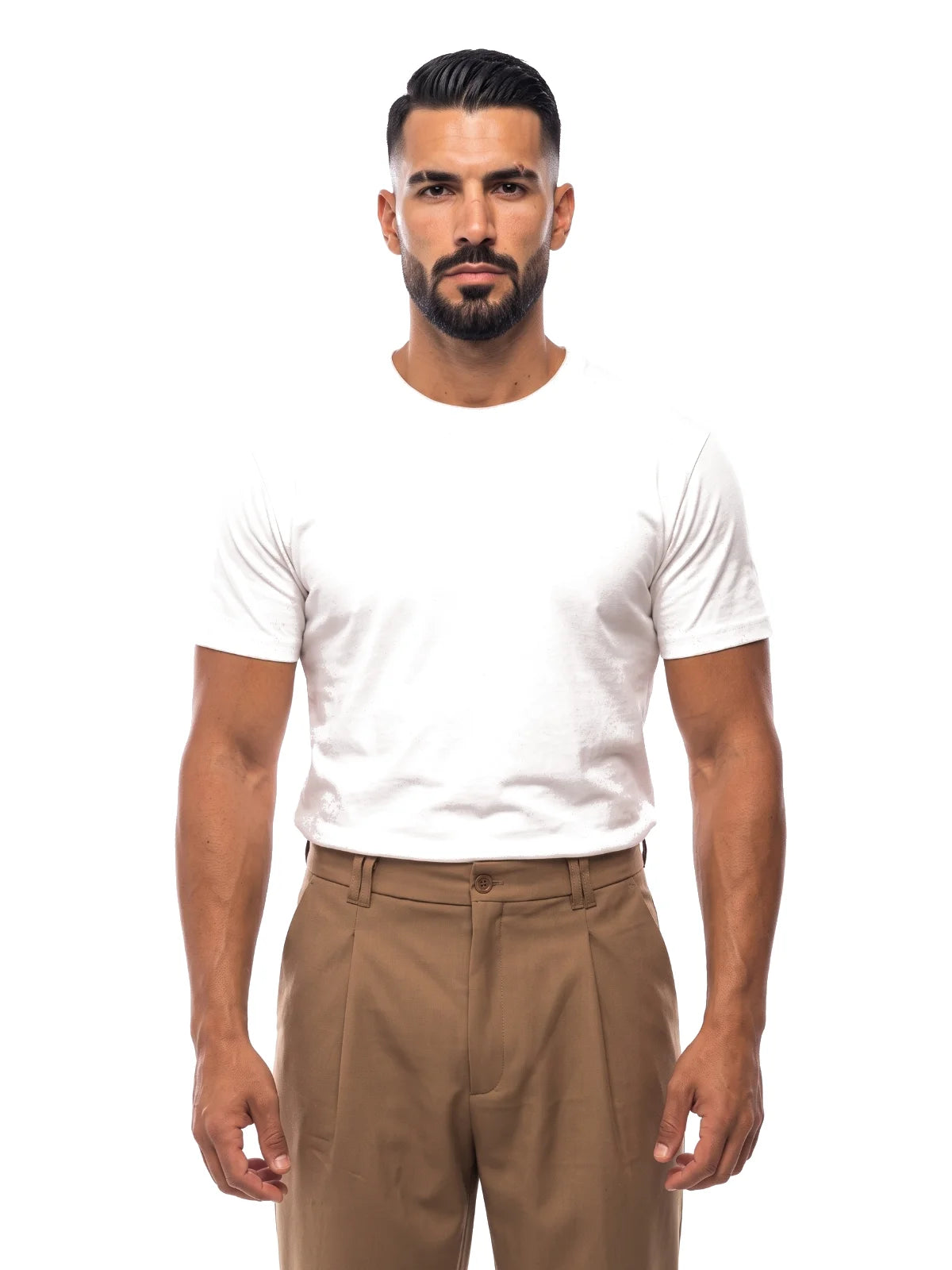 DIEGO pack de 2 camisetas blancas – plano americano – Bruno Valls