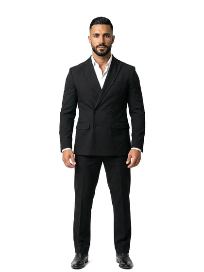EDUARDO - Traje cruzado negro™