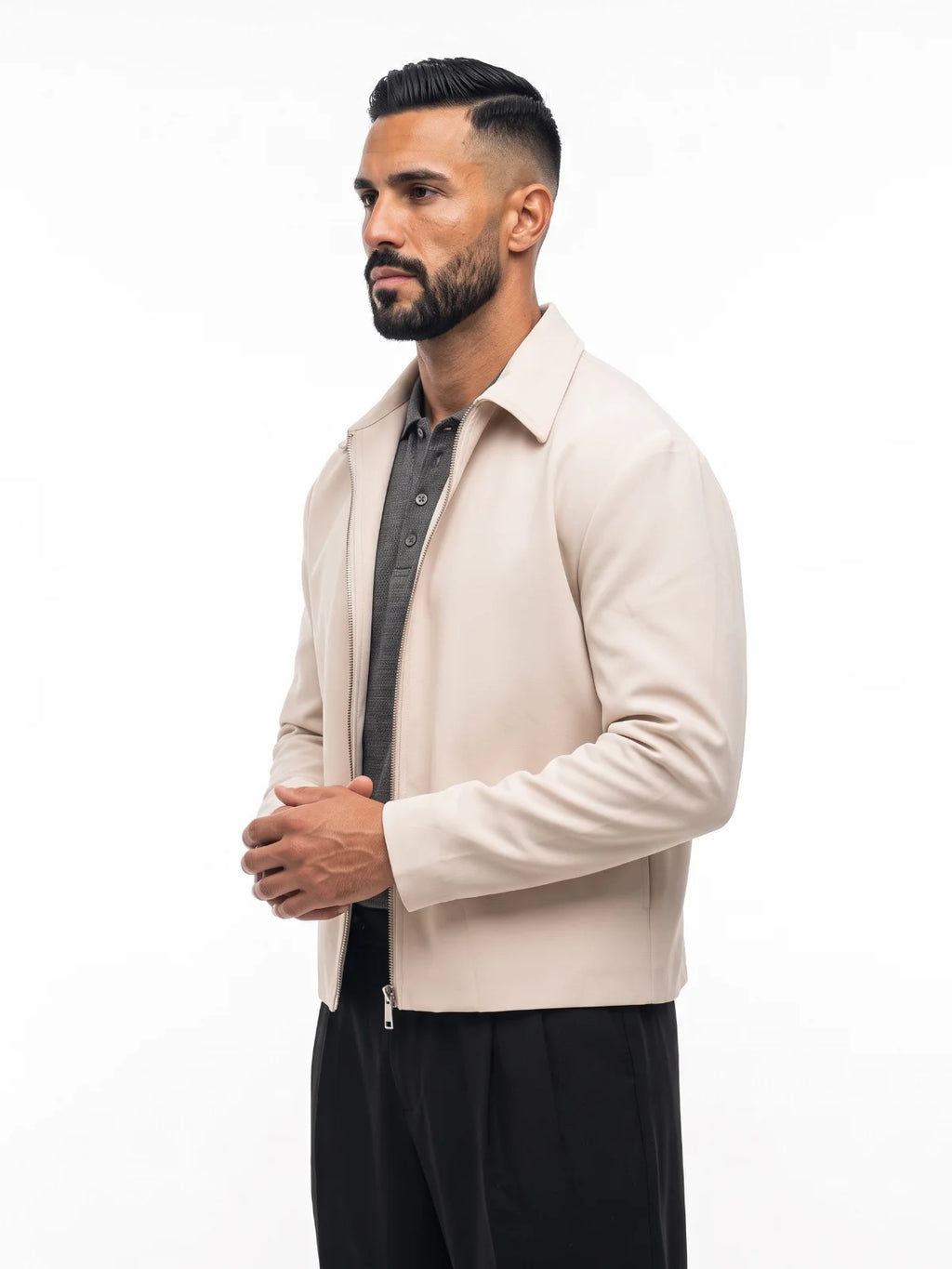 Bruno Valls - ESTEBAN - Chaqueta de cuello italiano - imagen 6