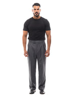 HUGO pantalón de doble pinza gris oscuro – look completo – Bruno Valls