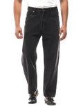 IKER vaquero baggy negro – vista frontal – Bruno Valls