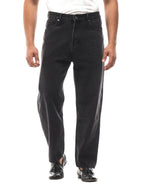 IKER vaquero baggy negro – vista frontal – Bruno Valls