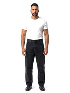IKER vaquero baggy negro – look completo – Bruno Valls