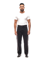 IKER vaquero baggy negro – look completo – Bruno Valls