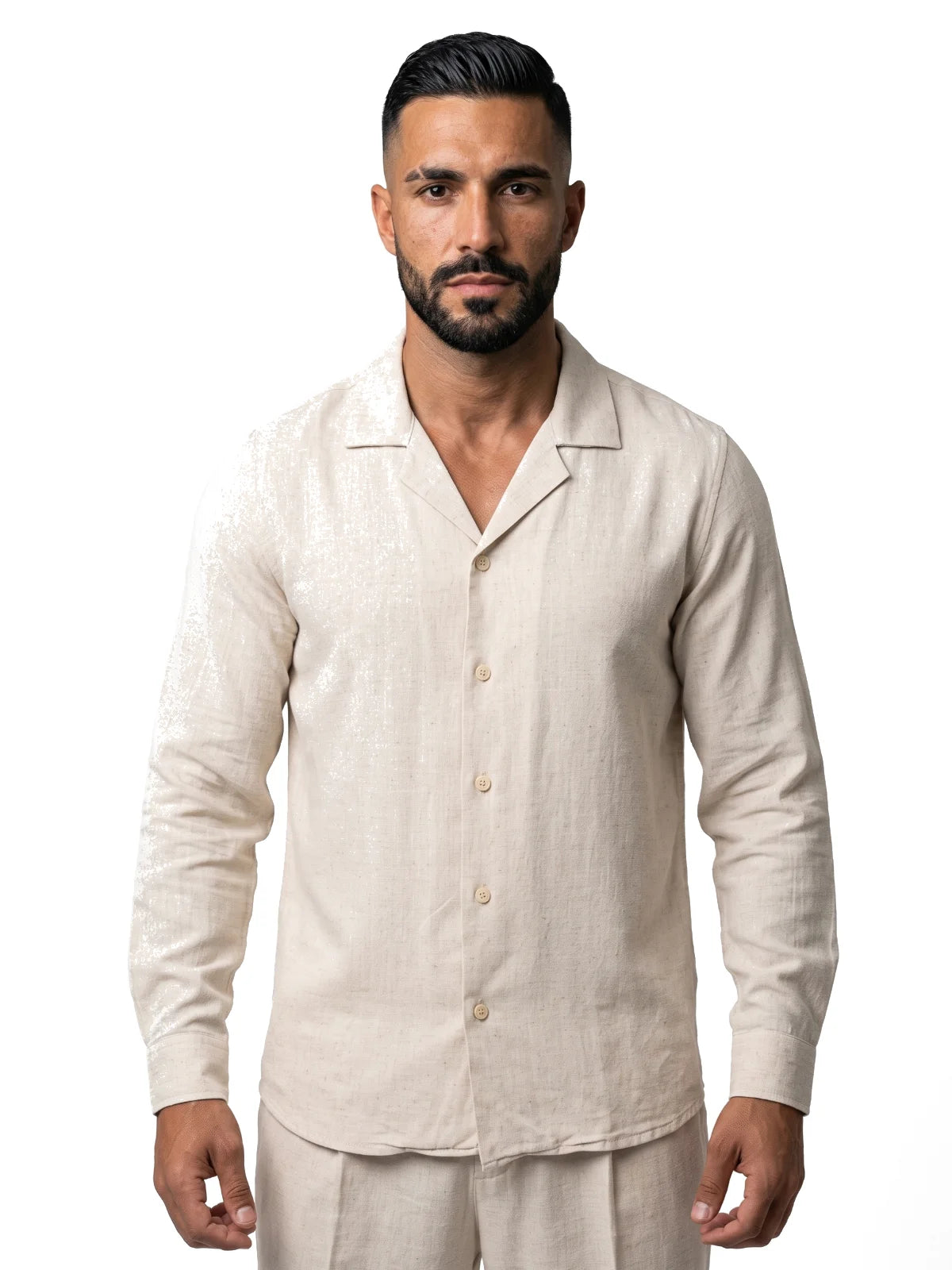 Bruno Valls - MARTÍN Camisa de lino - imagen 2