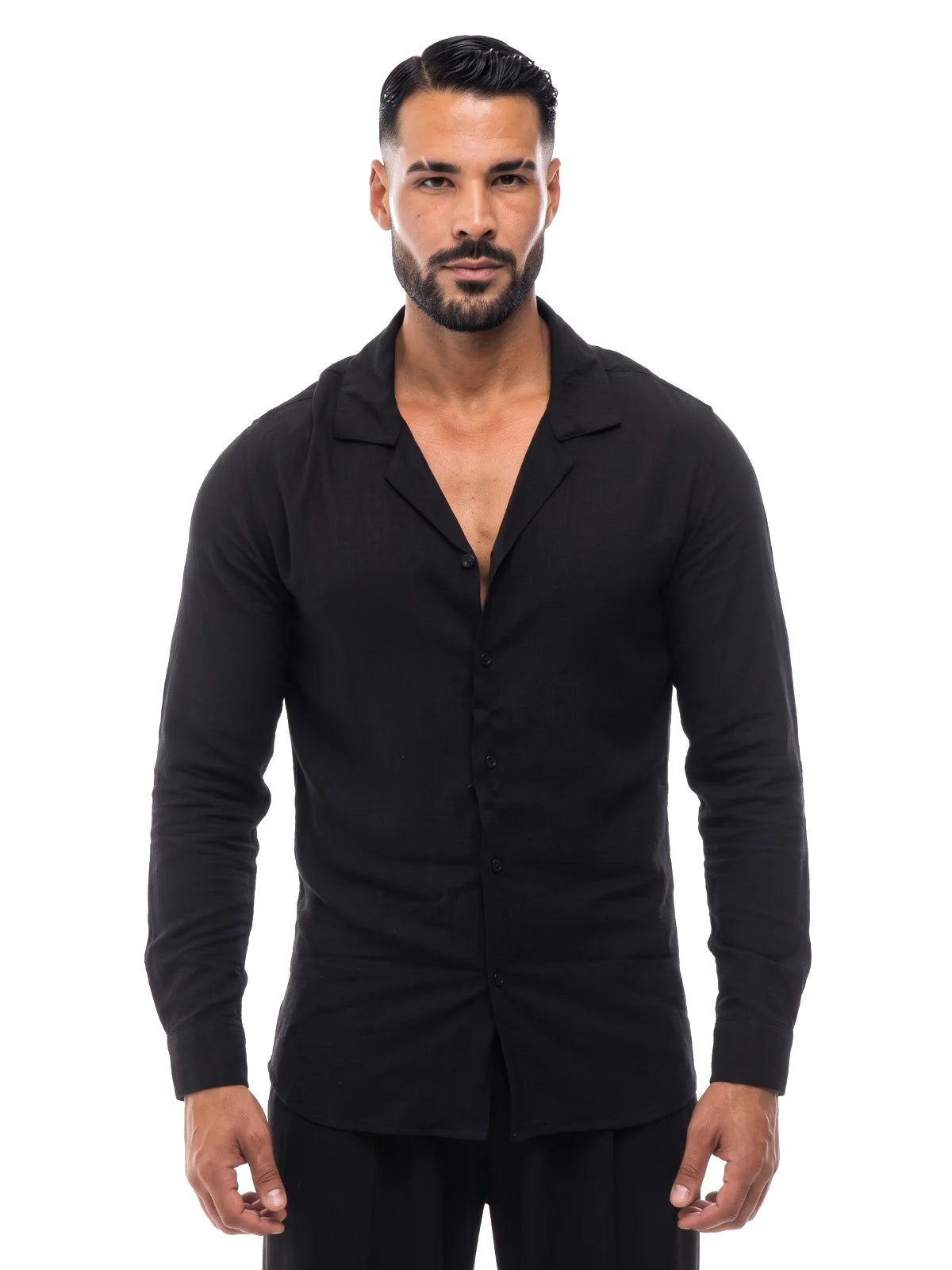 Bruno Valls - MARTÍN Camisa de lino - imagen 4