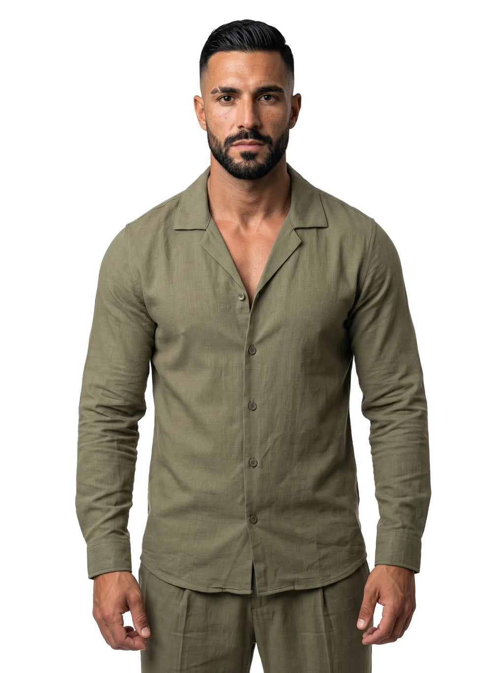 Bruno Valls - MARTÍN Camisa de lino - imagen 5