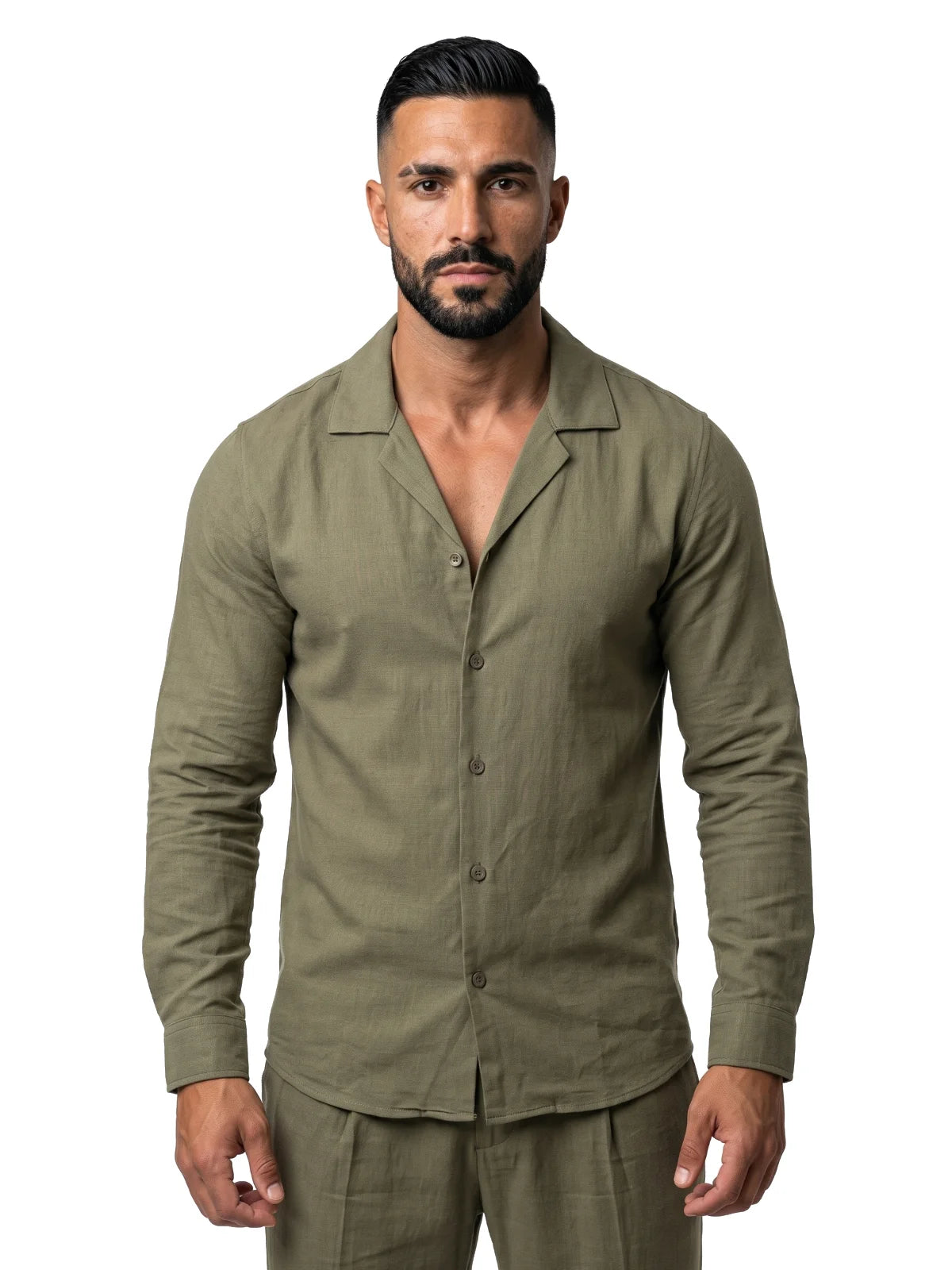 Bruno Valls - MARTÍN Camisa de lino - imagen 5