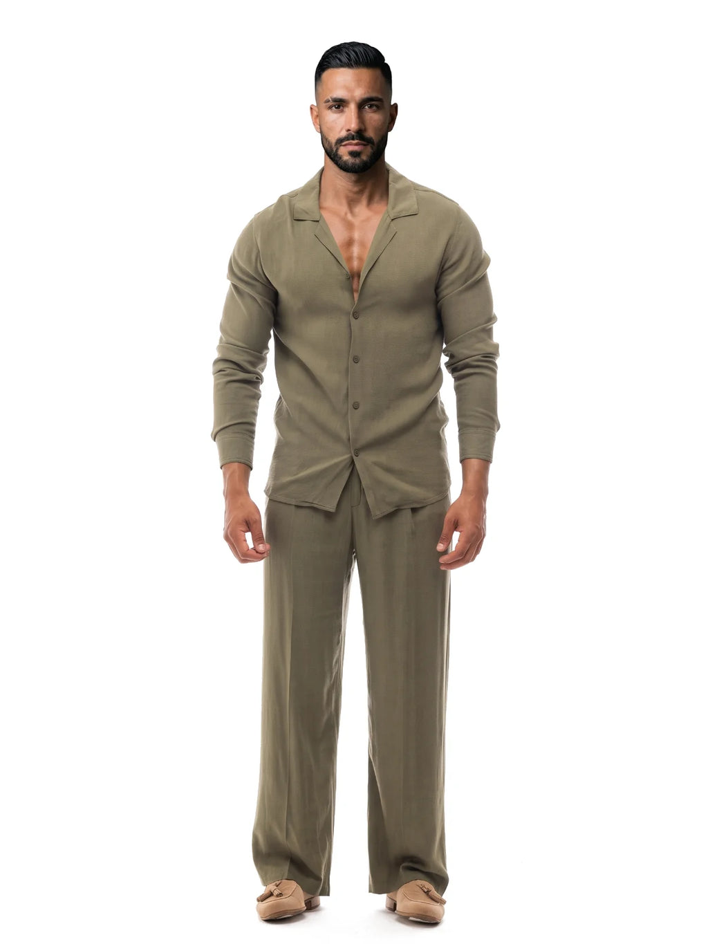 Bruno Valls - MARTÍN Camisa de lino - imagen 8