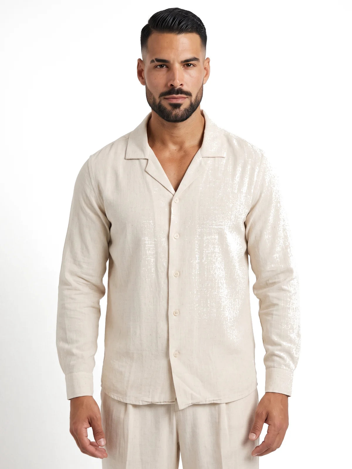 Bruno Valls - MARTÍN Camisa de lino - imagen 12