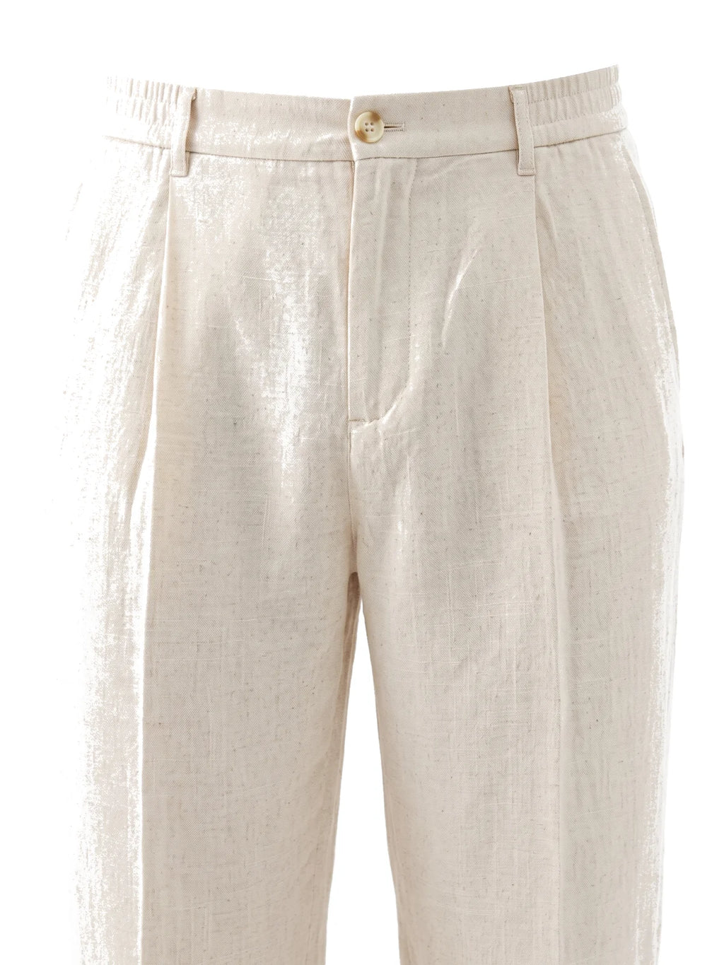 Bruno Valls - MATEO Pantalón de lino con pinzas - imagen 8