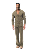 Bruno Valls - MATEO Pantalón de lino con pinzas - imagen 14