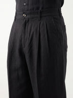 Bruno Valls - MATEO Pantalón de lino con pinzas - imagen 23