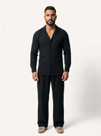 Bruno Valls - MATEO Pantalón de lino con pinzas - imagen 25