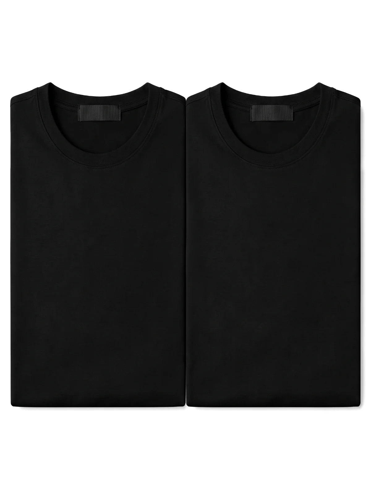 Bruno Valls - Pack de 2 camisetas negras - vista bodegón