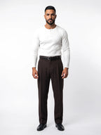 Bruno Valls - PELAYO - Pantalón baggy de raya diplomática - imagen 5