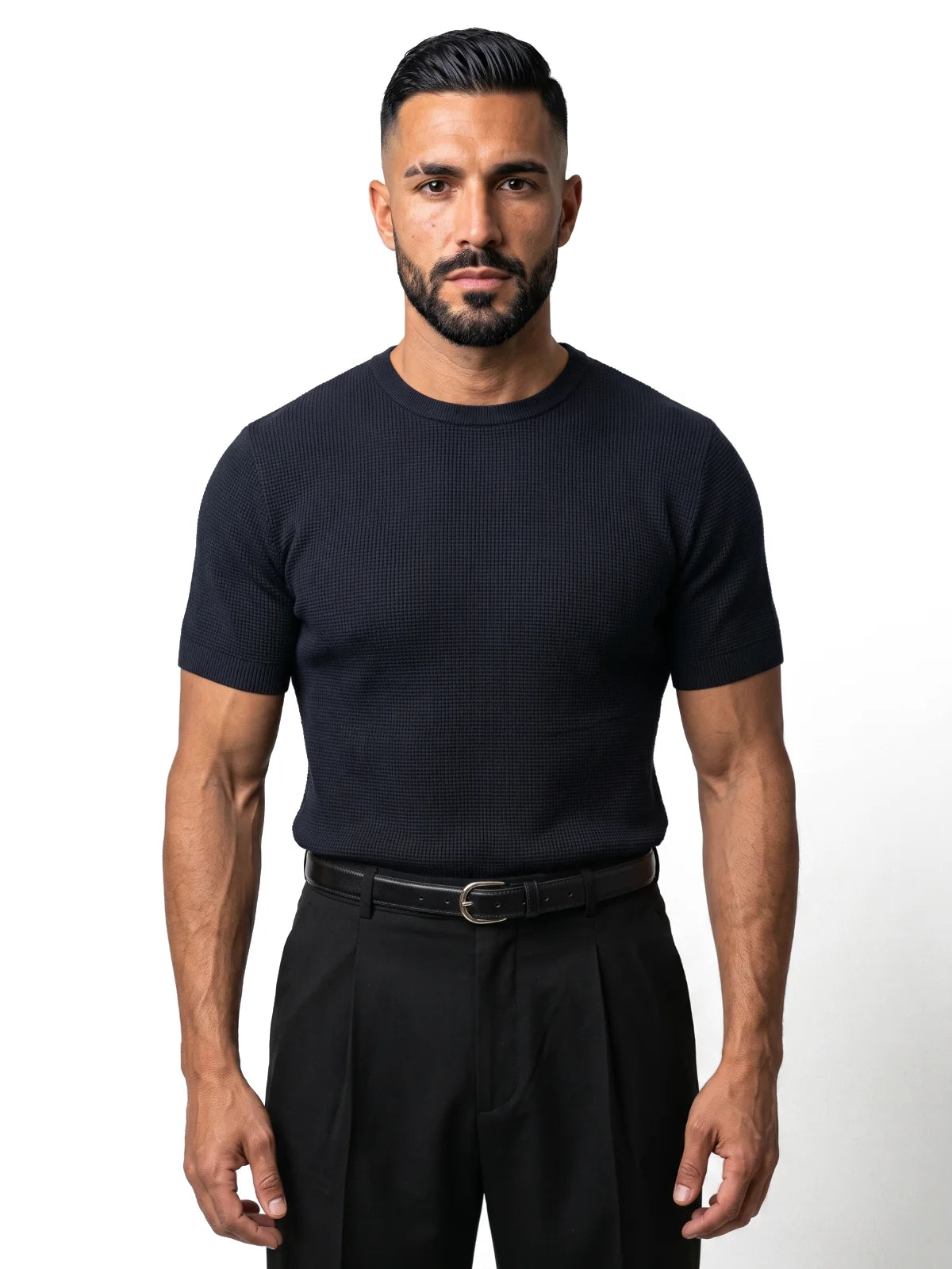 RODRIGO - Camiseta de punto cuello redondo™