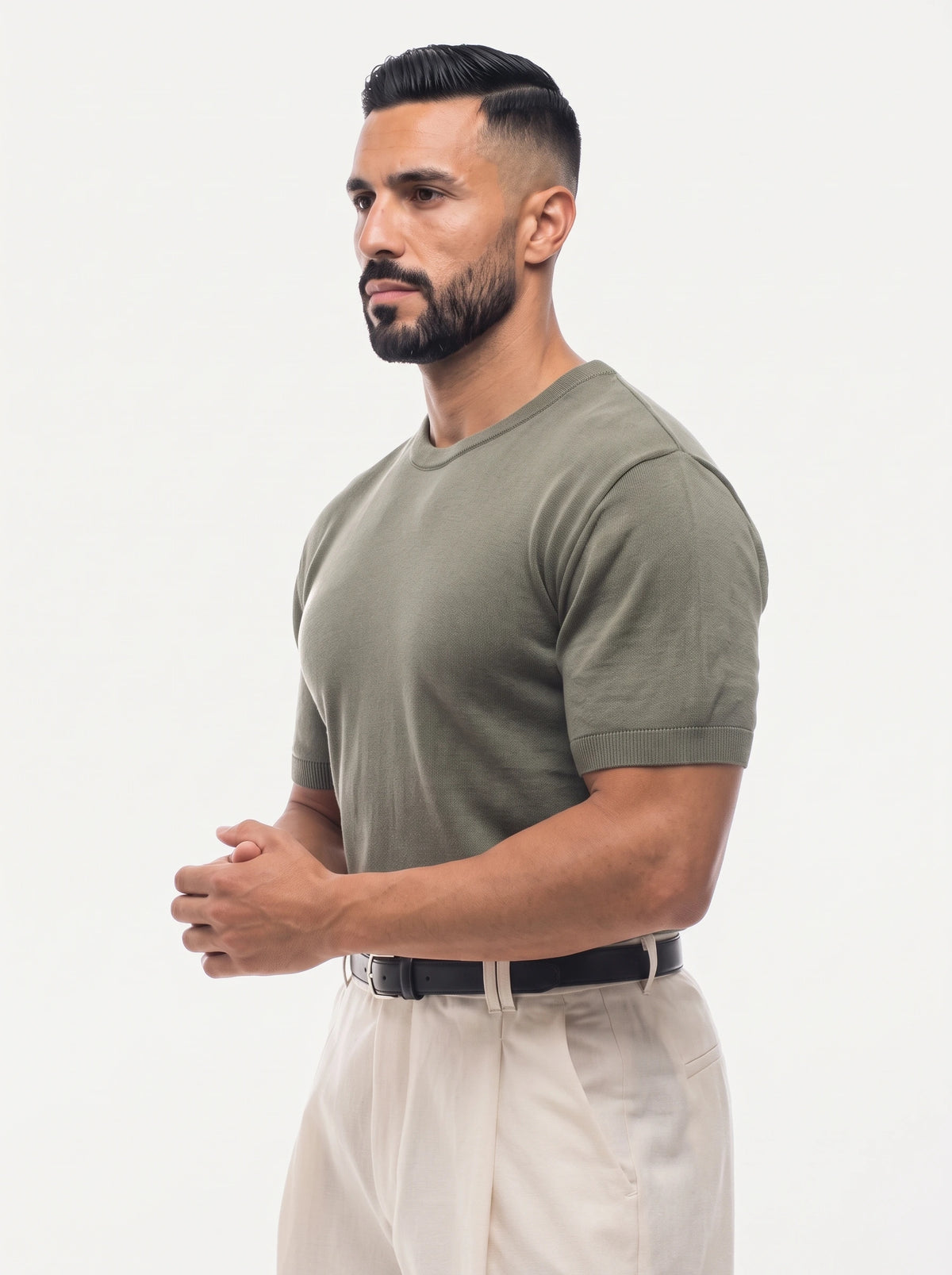 Bruno Valls - RODRIGO Polo de punto con botones - imagen 24