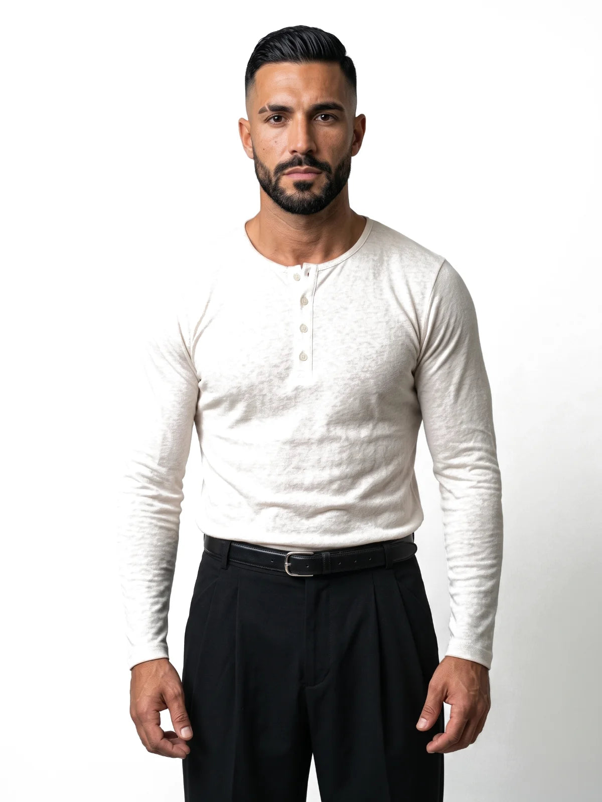 SAMUEL - Camiseta henley manga larga™