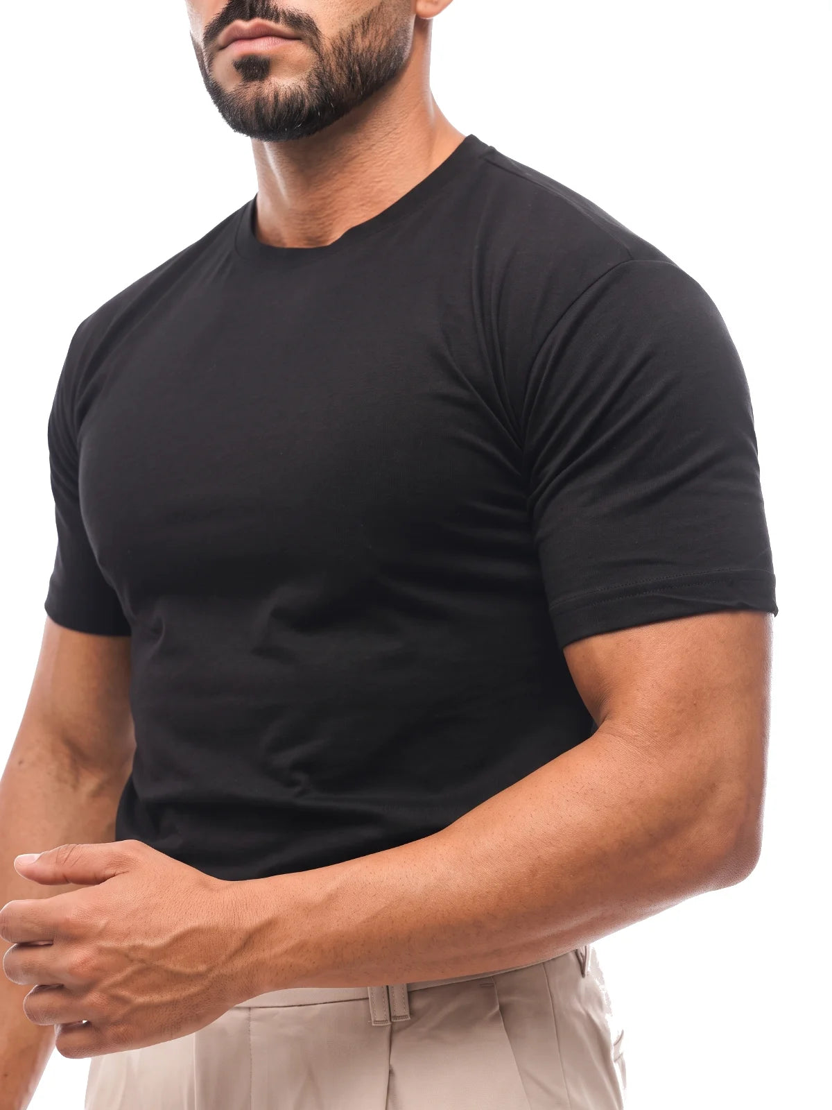 Bruno Valls - camiseta negra del pack - vista detalle