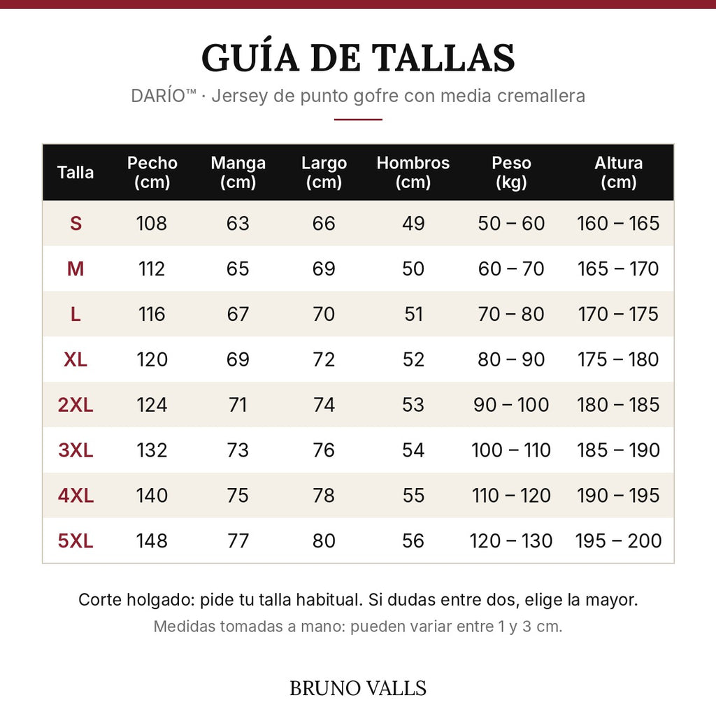 Bruno Valls - DARÍO - Jersey de punto gofre con media cremallera - imagen 13