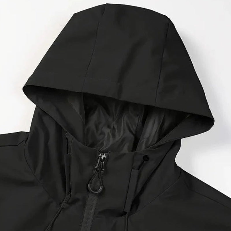 Bruno Valls - MARCELO - Chaqueta técnica cortavientos con capucha - imagen 5