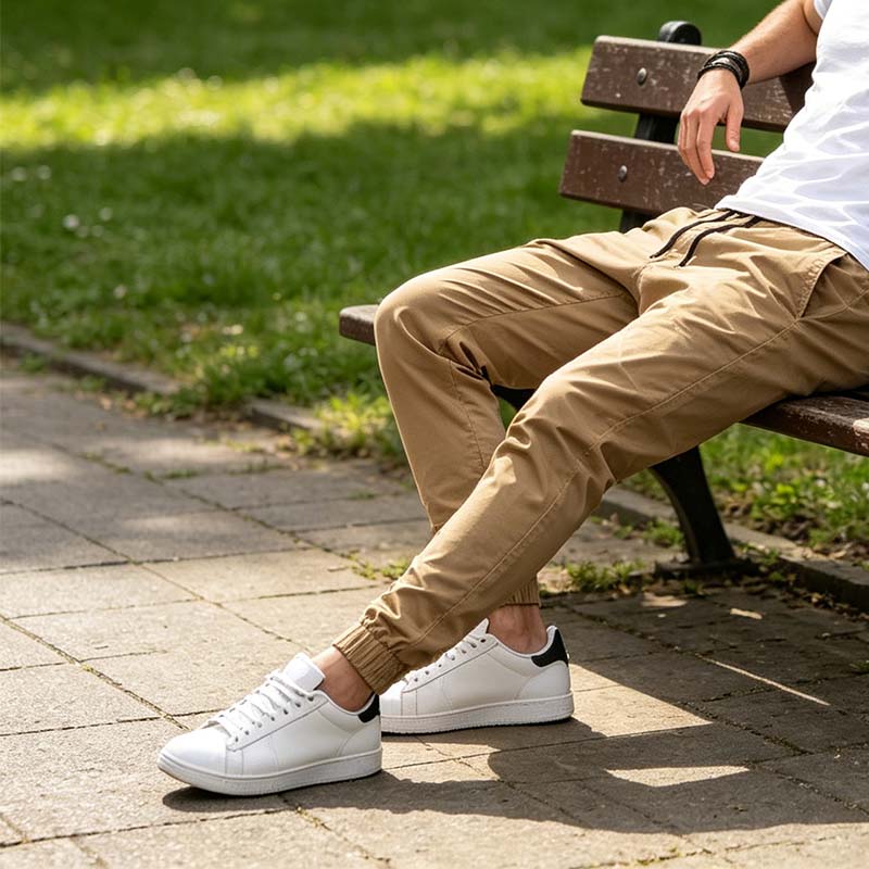 Bruno Valls - ALONSO - Pantalón jogger de sarga técnica - imagen 3