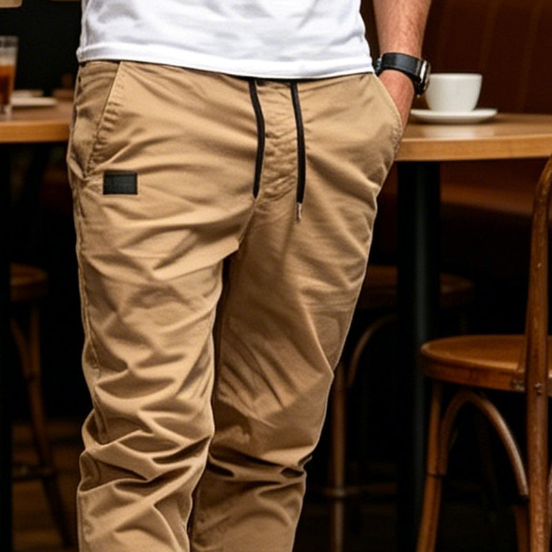 Bruno Valls - ALONSO - Pantalón jogger de sarga técnica - imagen 7