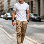 Bruno Valls - ALONSO - Pantalón jogger de sarga técnica - imagen 6